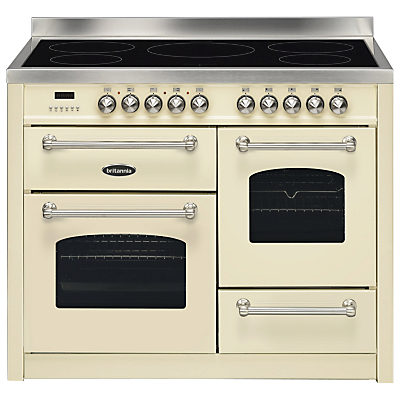 Britannia RC-11XGI-FL Fleet Electric Induction Range Cooker Cream Britannia RC-11XGI-FL Fleet Electric Induction Range Cooker Cream